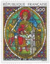 Le timbre gravé par J. Larrivière.